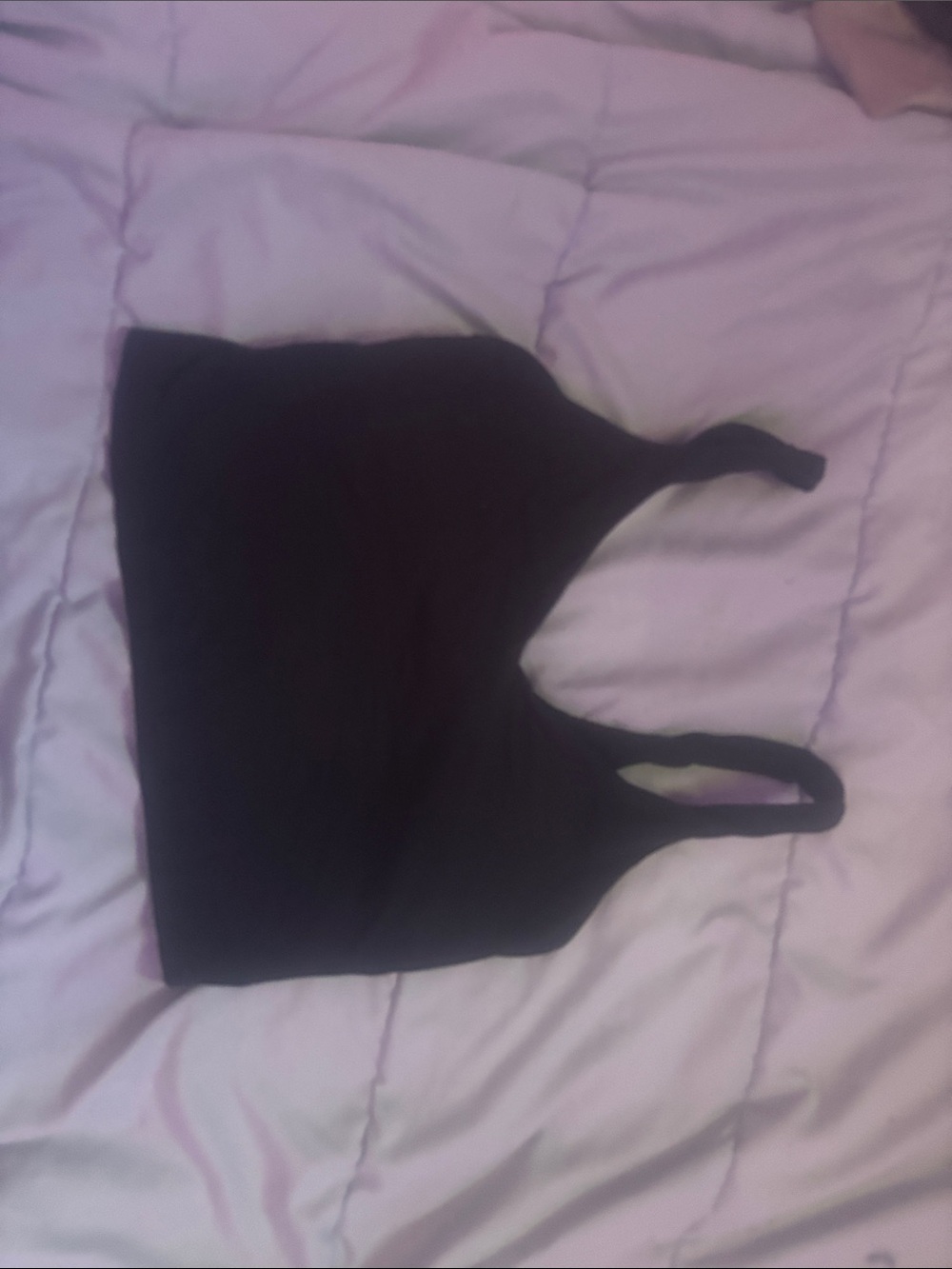 lululemon athletica Black Tank Top